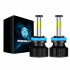 Комплект 2 LED лампи для фар далекого/ближнього світла IRONWALLS H11/H9/H8 6500K 420000LM