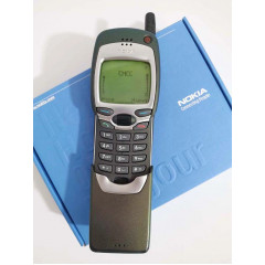 Retro Nokia 7110 mobile phone, black, 9 KB