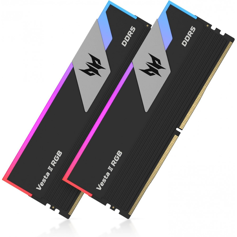 Оперативная память Acer Predator Vesta II DDR5 RGB 32GB (16GB×2) 6000MHz CL36