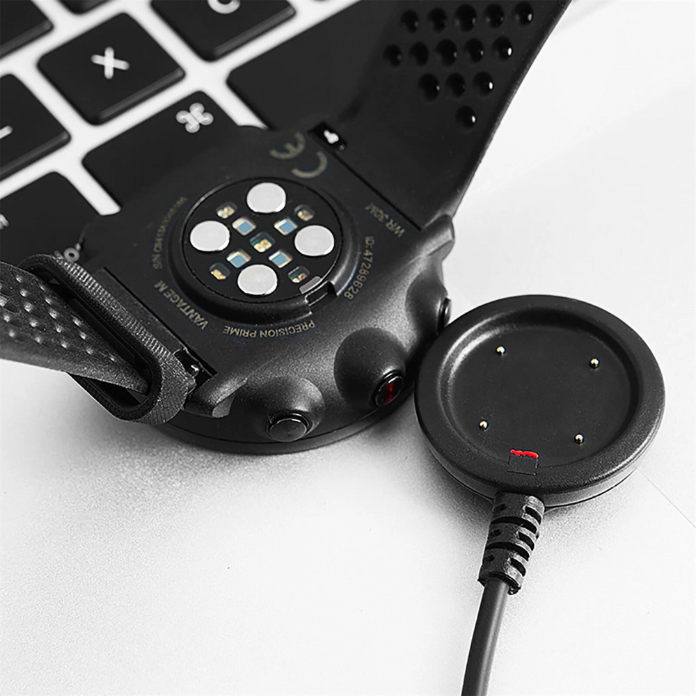 Original charger for POLAR Vantage V2 Grit X Ignite 1 m black (watch not included)