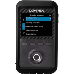 Compex Sport Elite 3.0 Portable Muscle Stimulator, Black