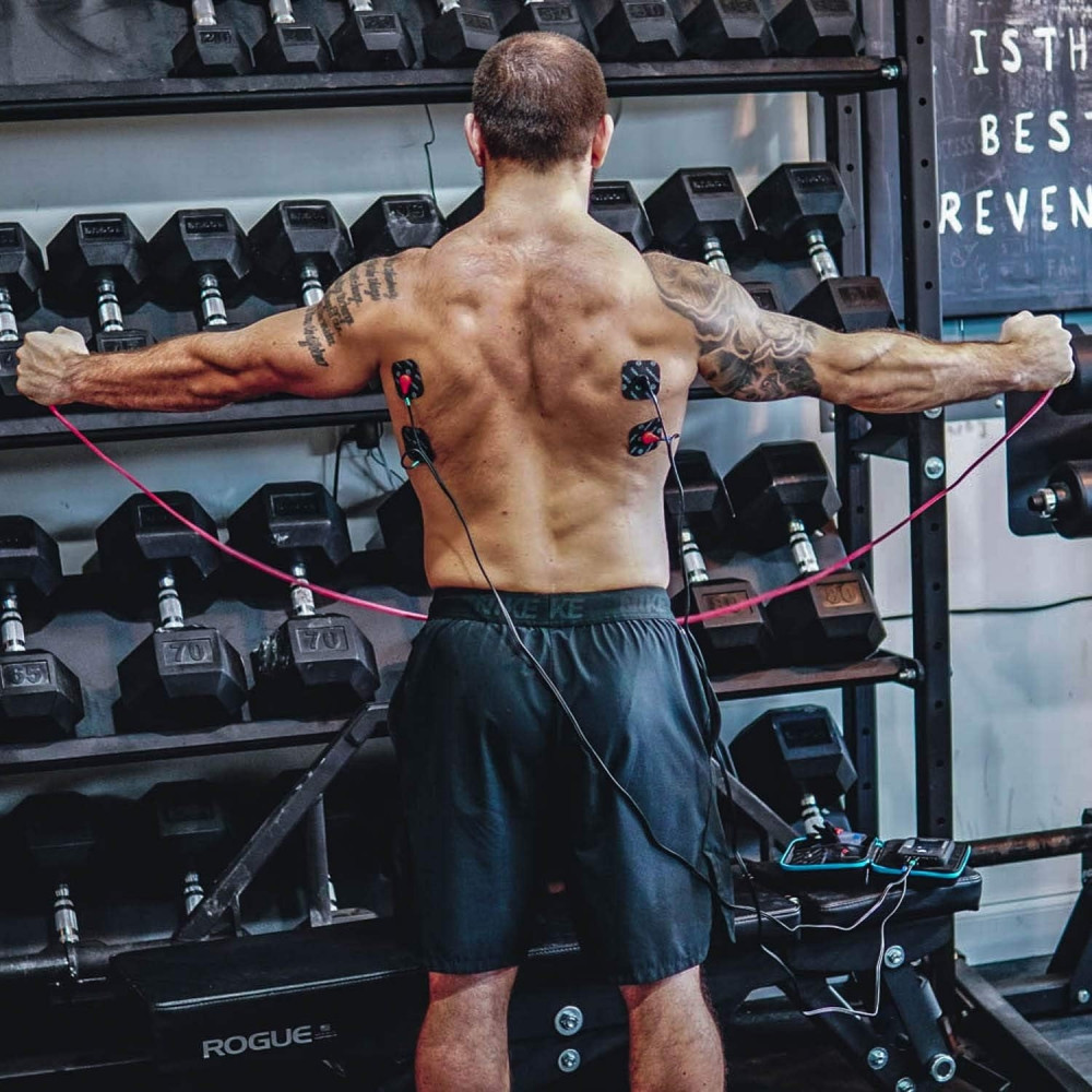 Compex Sport Elite 3.0 Portable Muscle Stimulator, Black