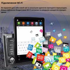 Автомобільний мультимедійний центр 9.7″ FM-MUS-9700 для Ford Mustang 2005-2009