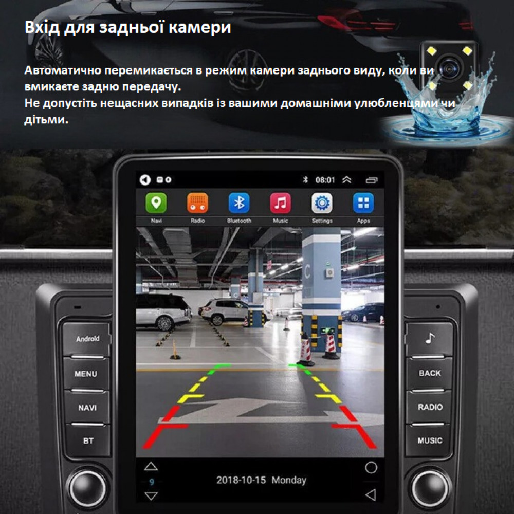 Автомобильный мультимедийный центр 9.7″  FM-MUS-9700 для Ford Mustang 2005-2009