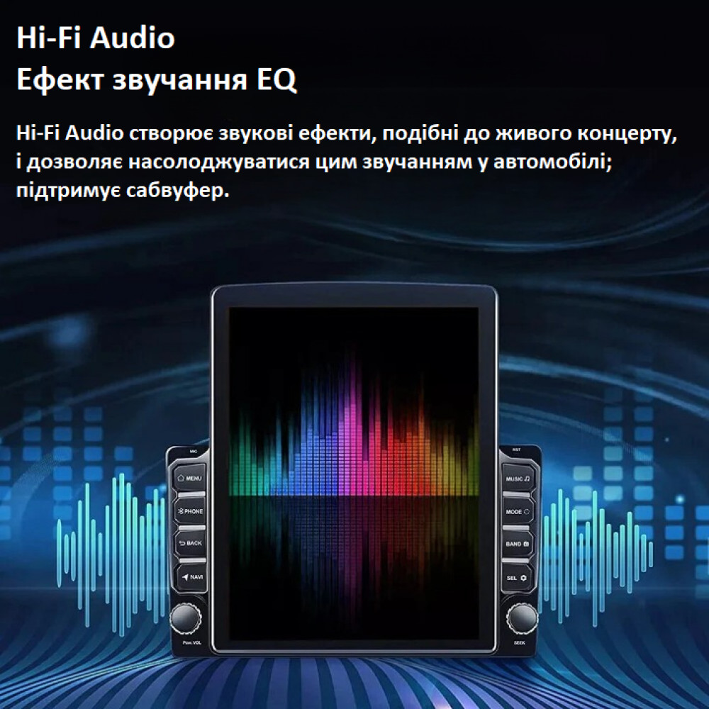 Автомобильный мультимедийный центр 9.7″  FM-MUS-9700 для Ford Mustang 2005-2009