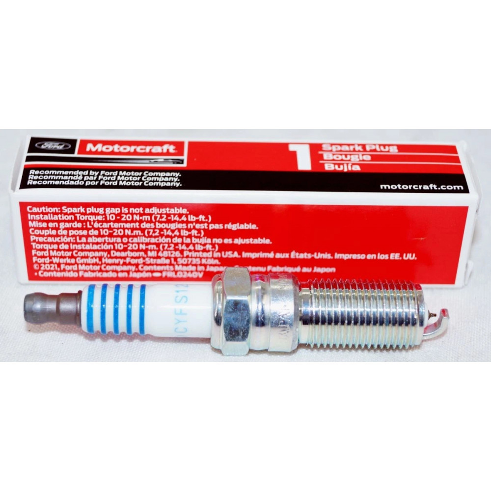 Motorcraft SP535X iridium spark plug set for Ford and Lincoln, 4 pcs