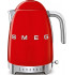 Smeg KLF04RDEU Electric Kettle, Red, 1.7 L