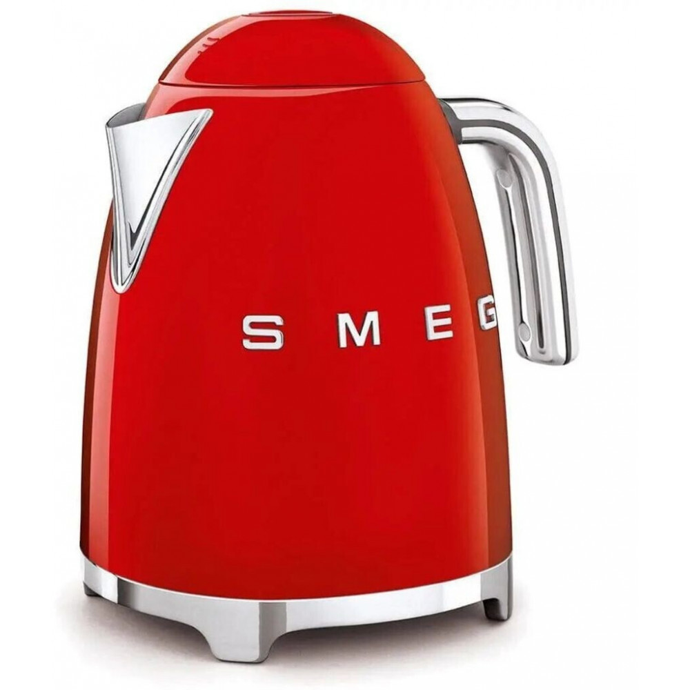 Smeg KLF04RDEU Electric Kettle, Red, 1.7 L