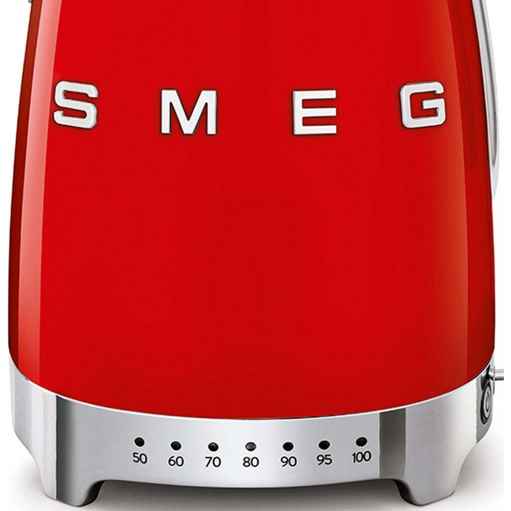 Smeg KLF04RDEU Electric Kettle, Red, 1.7 L