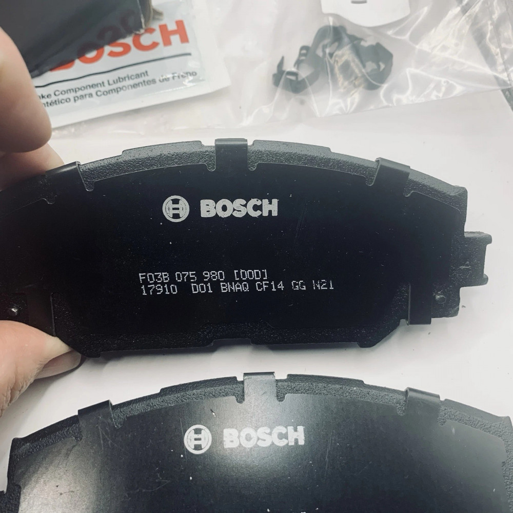 Bosch BC1210 front disc brake pad set, 4 pieces