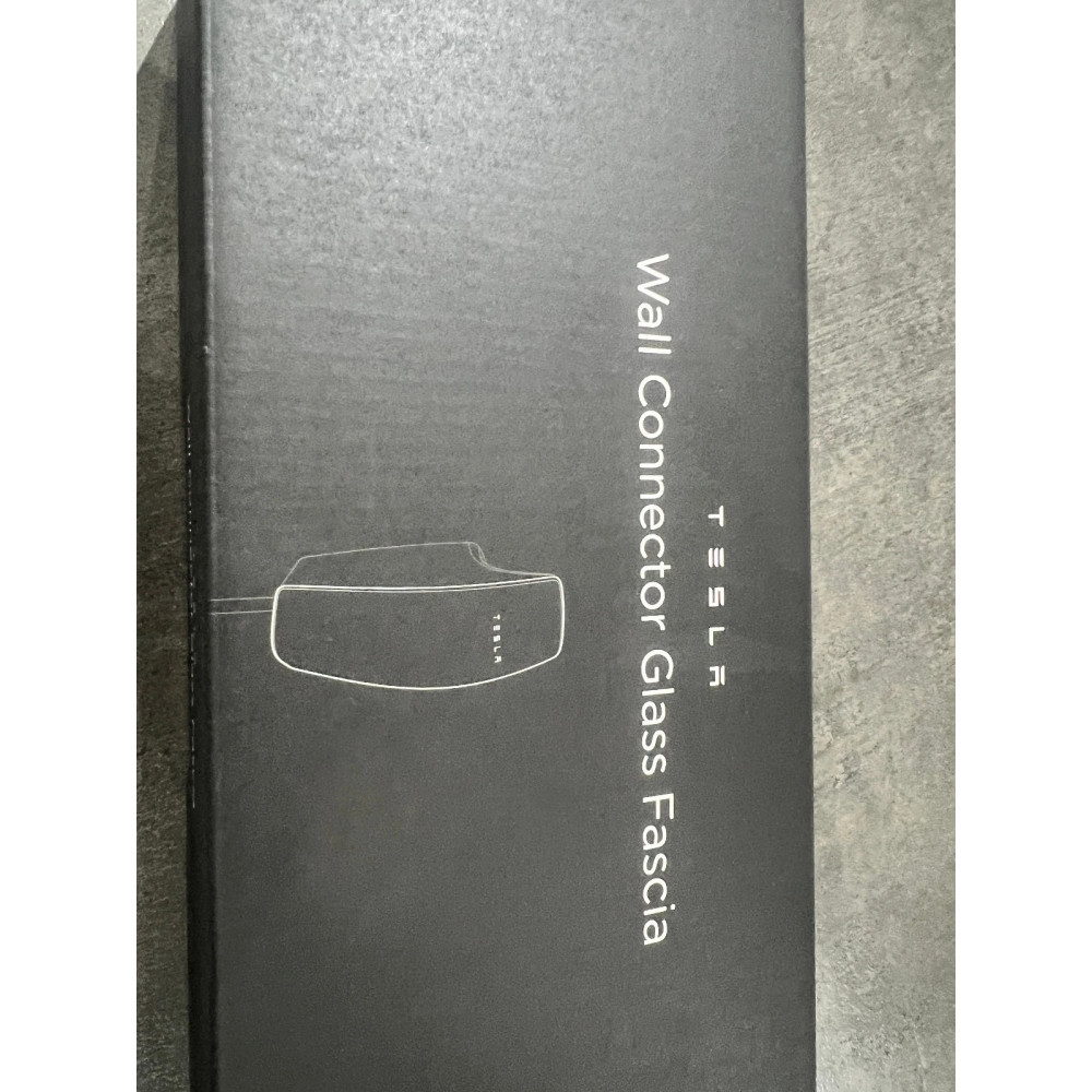 Лицевая панель для зарядной станции Tesla Wall Connector Glass Fascia Black (только крышка без зарядного устройства)