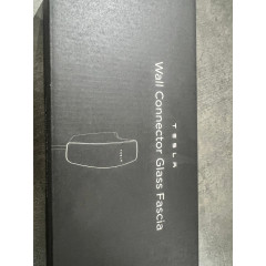 Front panel for Tesla Wall Connector Glass Fascia Black charging station (cover only, without charger)