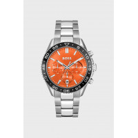Мужские наручные часы Hugo Boss Link Chronograph Orange Dial модель 58137105