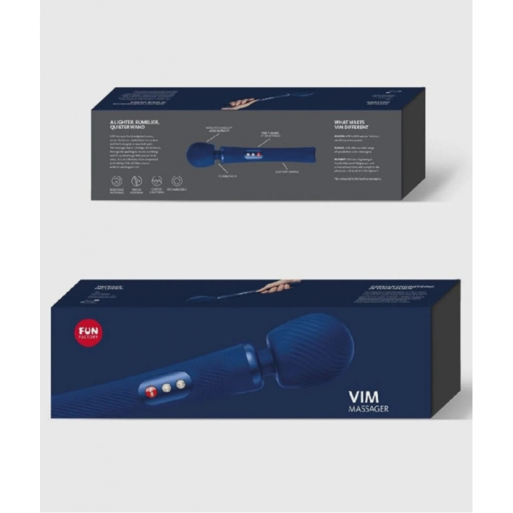 Вібромасажер Fun Factory VIM синій