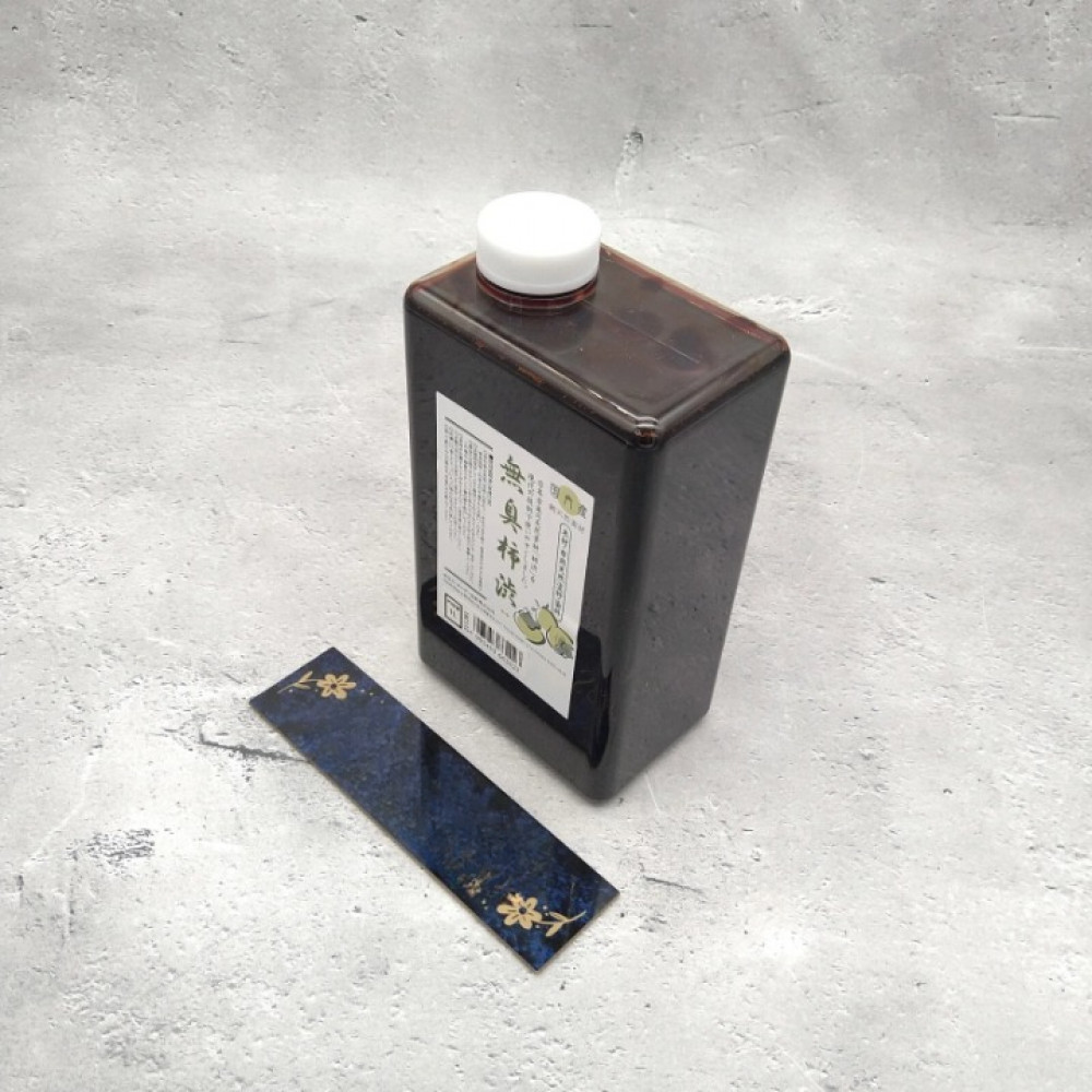 Natural dye and finishing impregnation based on tannins from unripe Japanese persimmons TURNER COLOUR WORKS Kakishibu Paints 1 litre