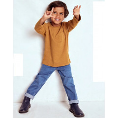 Boden Chelsea children's demi-season boots, dark blue, size 34