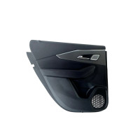 Внутрішнє оздоблення дверей заднє ліве для Acura ZDX 2024-2025 чорне з червоною вставкою