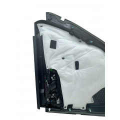 Внутрішнє оздоблення дверей заднє ліве для Acura ZDX 2024-2025 чорне з червоною вставкою