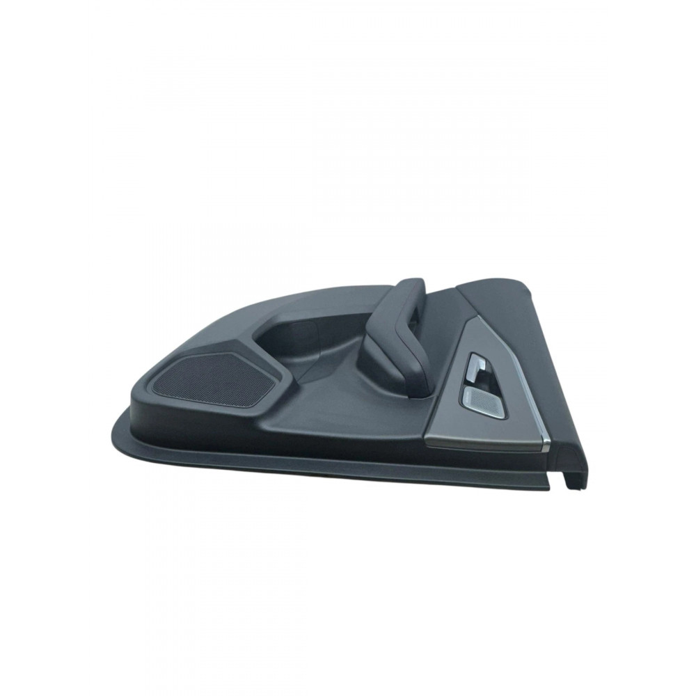 Внутренняя отделка двери задняя левая для Acura ZDX 2024-2025 черная с красной вставкой