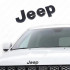 Значок передній Jeep Grand Cherokee чорна матова обробка для моделей 2011-2021