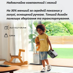 Портативна зарядна станція EF EcoFlow RIVER 3 245Wh 300W/X-Boost 600W чорна