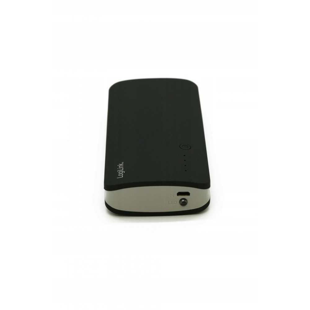 Повербанк LogiLink PA0145 10000 мА·год 3 порти USB чорний