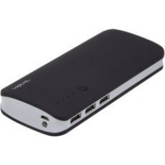 Повербанк LogiLink PA0145 10000 мА·год 3 порти USB чорний