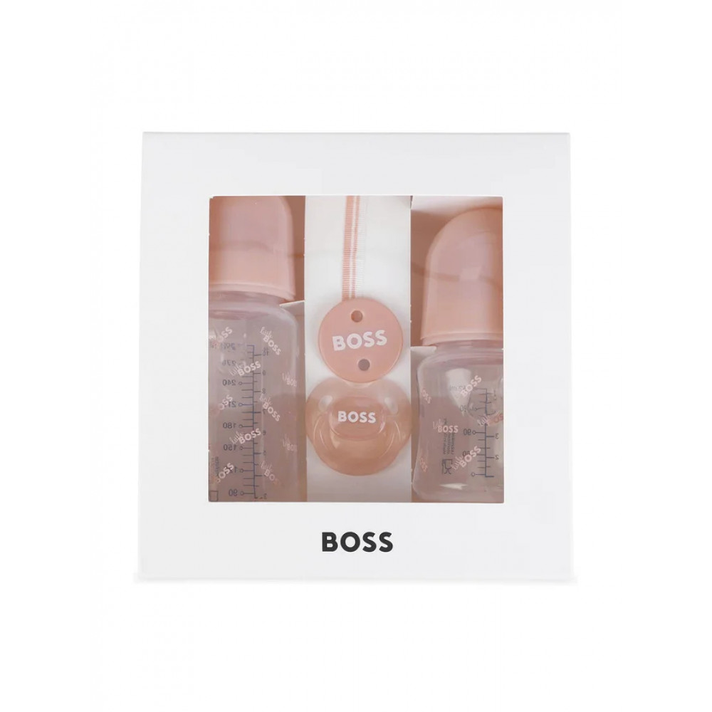 Набір для годування малюка BOSS J9KP03 рожевий