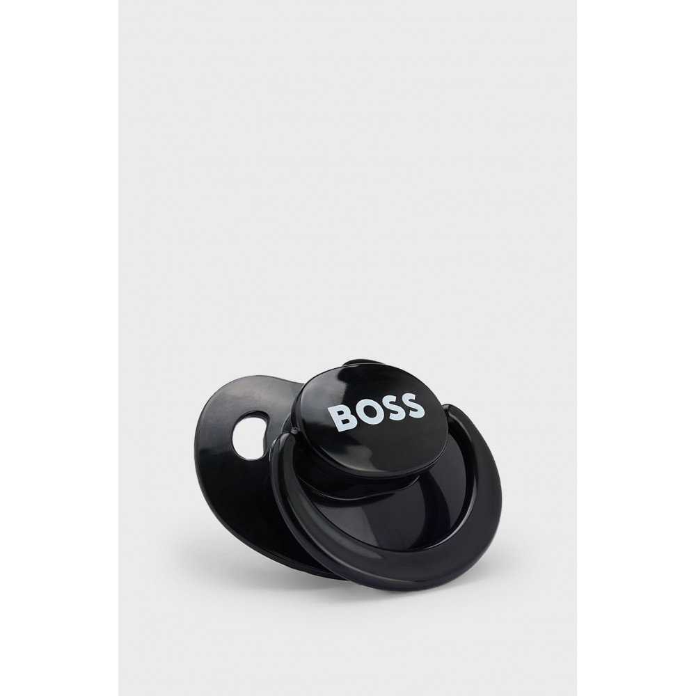 Pacifier for babies BOSS J90P23 in a gift box black