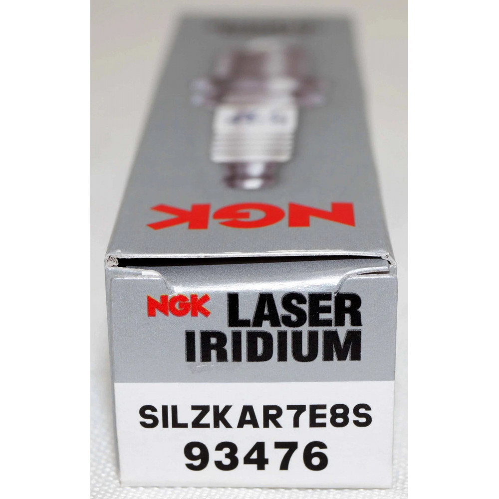 Set of 8 spark plugs NGK SILZKAR7E8S 93476 Laser Iridium for Toyota, Lexus, Honda, Mazda, Hyundai, Kia
