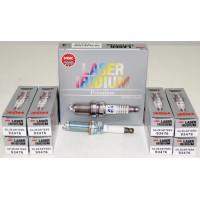 Set of 8 spark plugs NGK SILZKAR7E8S 93476 Laser Iridium for Toyota, Lexus, Honda, Mazda, Hyundai, Kia