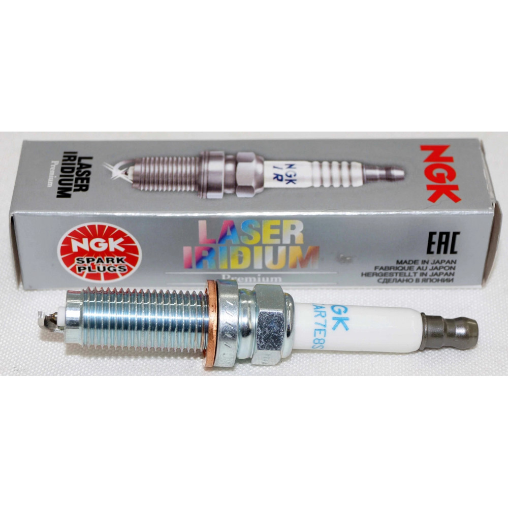 Set of 8 spark plugs NGK SILZKAR7E8S 93476 Laser Iridium for Toyota, Lexus, Honda, Mazda, Hyundai, Kia