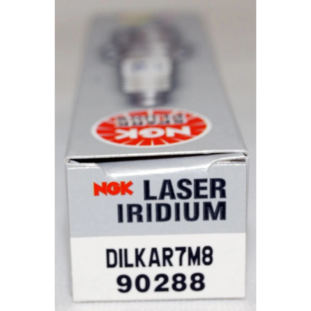 Іридієва свічка запалювання NGK 90288 Laser Iridium Spark Plug DILKAR7M8 для Honda/Mazda/Toyota/Lexus/Nissan/Infiniti/Hyundai/Kia
