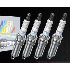 Комплект свічок запалювання 4шт NGK 90288 Laser Iridium Spark Plug DILKAR7M8 для Honda/Mazda/Toyota/Lexus/Nissan/Infiniti/Hyundai/Kia