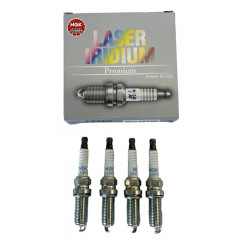 Комплект свічок запалювання 4шт NGK 90288 Laser Iridium Spark Plug DILKAR7M8 для Honda/Mazda/Toyota/Lexus/Nissan/Infiniti/Hyundai/Kia