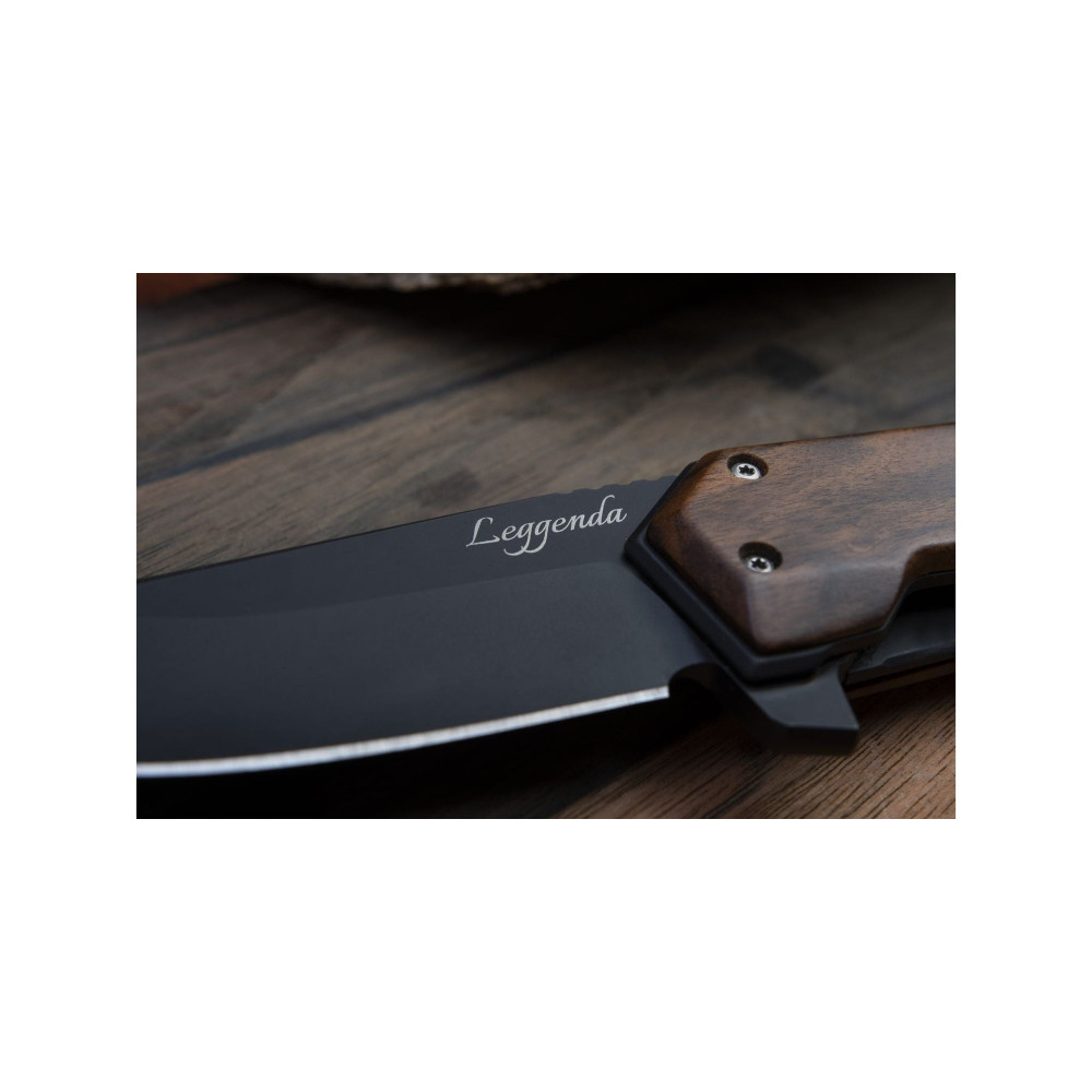 Tourist folding knife WOOX Leggenda walnut wood 21 cm