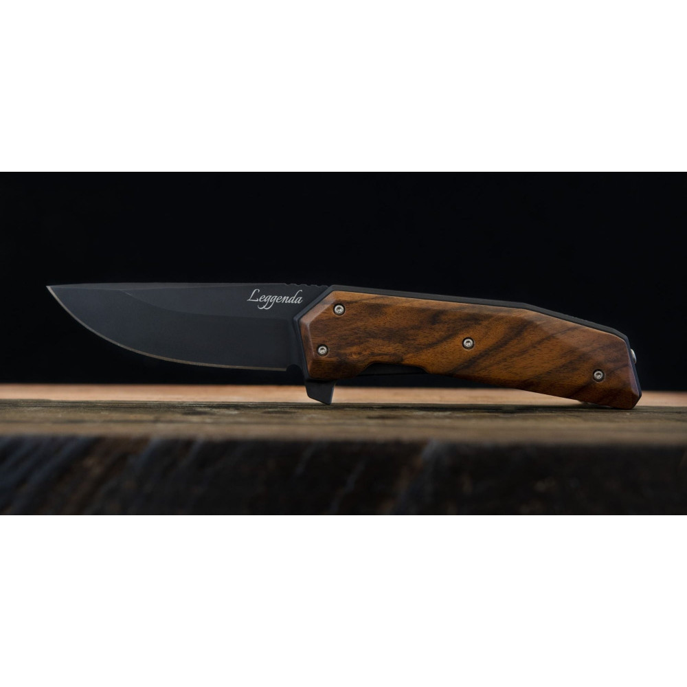 Tourist folding knife WOOX Leggenda walnut wood 21 cm