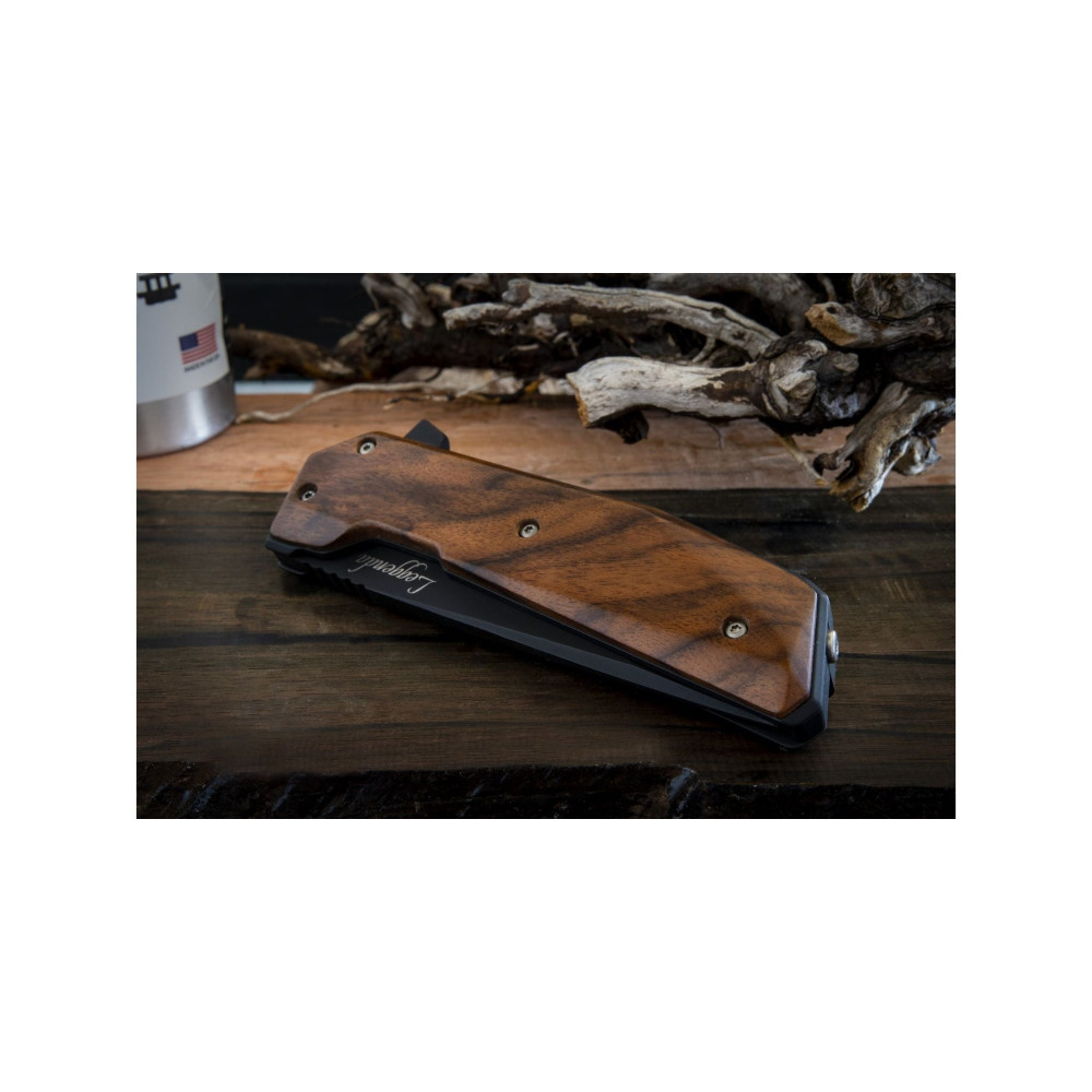 Tourist folding knife WOOX Leggenda walnut wood 21 cm