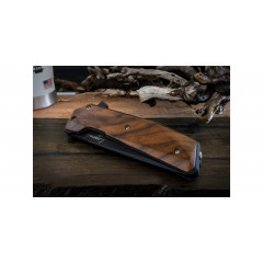 Tourist folding knife WOOX Leggenda walnut wood 21 cm