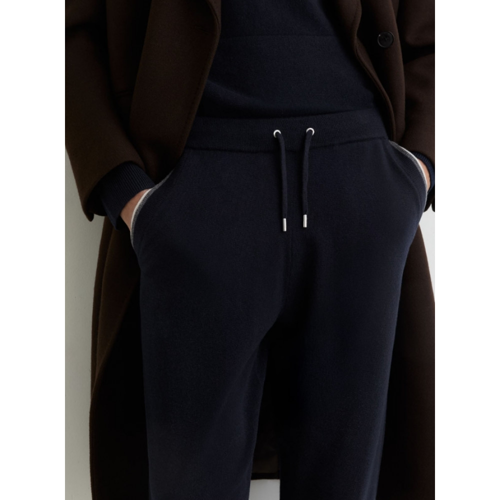 Чоловічі джогери Reiss Hillside з мериносової шерсті темно-синього кольору розмір М