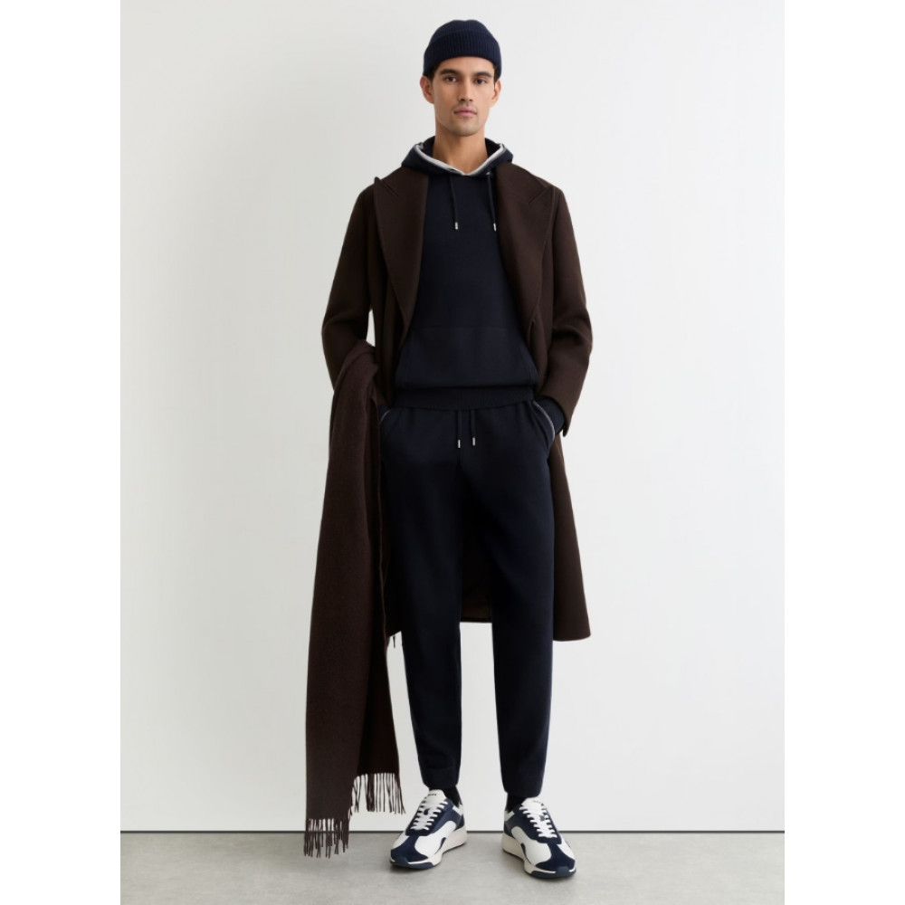 Чоловічі джогери Reiss Hillside з мериносової шерсті темно-синього кольору розмір М