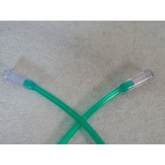 Киснева трубка модель 2025G для дорослих 8 метрів зелена