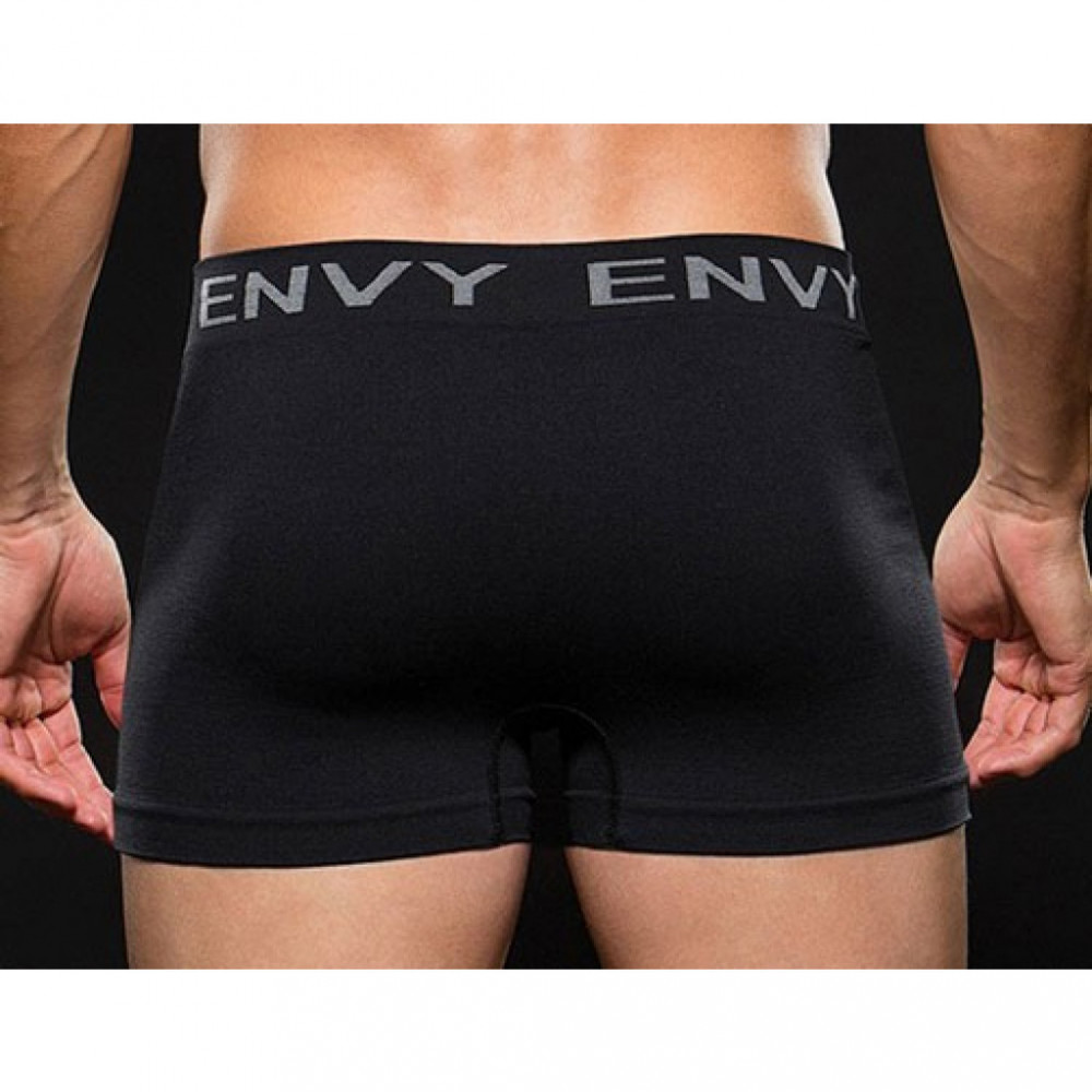 Чоловічі боксери Envy Elastic Seamless Boxer чорні S/M 1 шт.