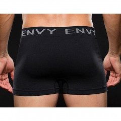 Чоловічі боксери Envy Elastic Seamless Boxer чорні S/M 1 шт.