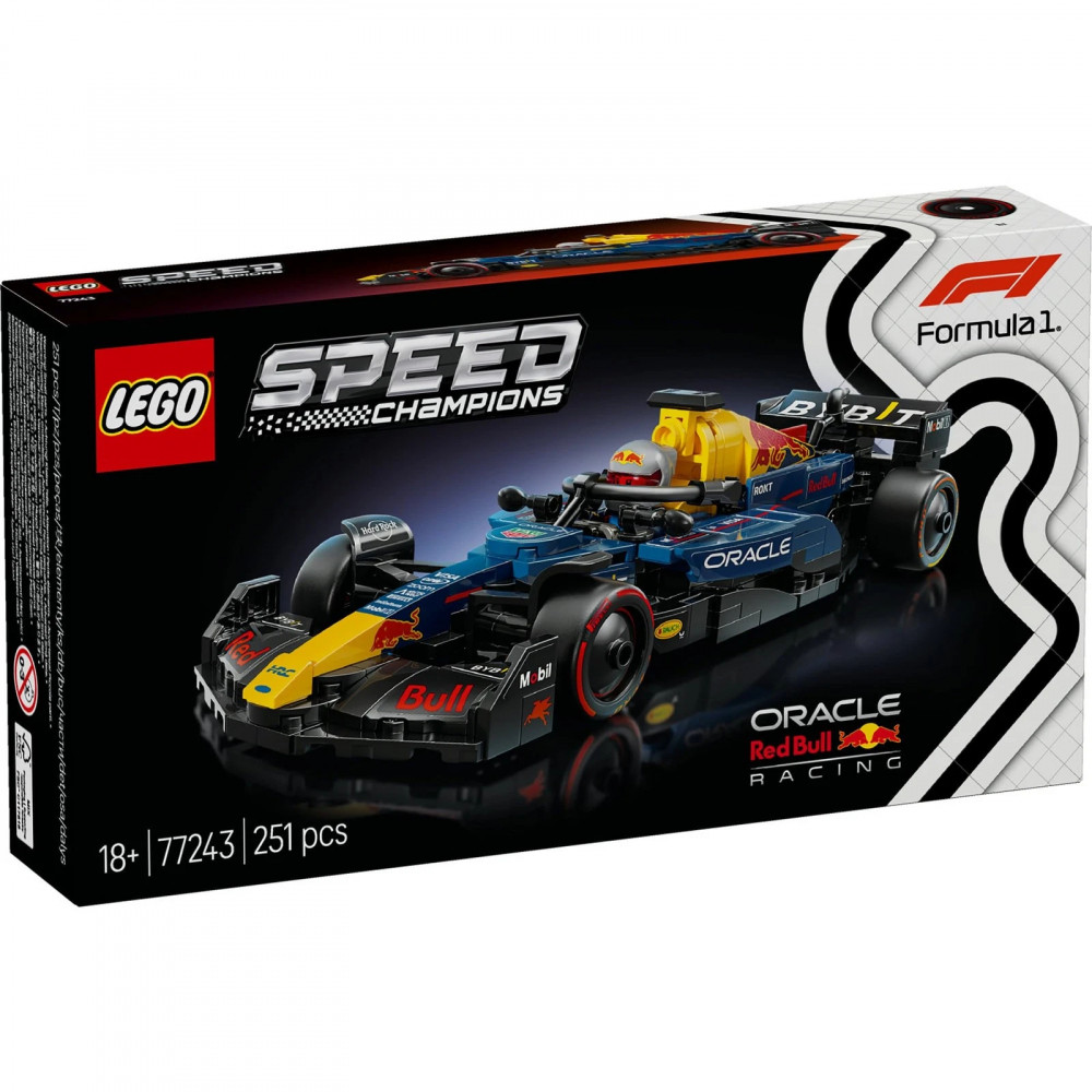 Конструктор LEGO Speed Champions Гоночный болид RB20 команды Red Bull Racing 251 деталь