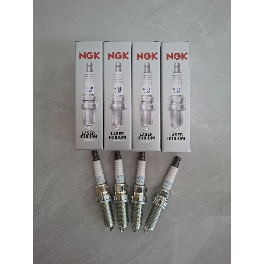 Set of 4 NGK 94124 Laser Iridium Spark Plugs ILKAR7L11 for Mazda 3 2014, 6 2014, CX-5 2014