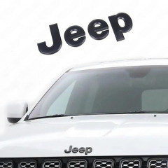 Значок передній Jeep Grand Cherokee чорна матова обробка для моделей 2011-2021
