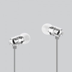 Vacuum Wired Earbuds ID America Spark High Definition IDH101-SIL Silver