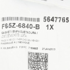 Прокладка корпуса масляного фильтра Ford F65Z-6840-B (Oil Filter Adapter Gasket OEM)