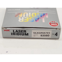 Іридієва свічка запалювання NGK 93560 Laser Iridium SILKGR9A7ES для Audi Porsche VW